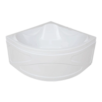 Акриловая ванна Bas Риола В 00030 135x135 без гидромассажа