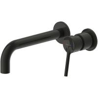 Смеситель для раковины Bravat P8461217BW-ENG чёрный Смеситель для раковины Bravat P8461217BW-ENG чёрный