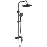 Душевая система Vincea Arco VSFS-4AR1MB Черная матовая