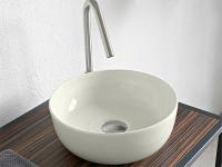 Раковина Scarabeo Glam 1808 41 накладная, круглая, Ø33 см, Pearl (жемчужный)