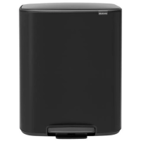 Мусорное ведро Brabantia Bo Pedal Bin 211362 60 л, черное