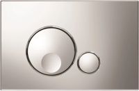 Кнопка смыва для инсталляции OLI Globe 152950 для унитаза, пластик, цвет хром