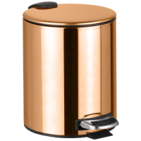 Ведро для мусора Bemeta Brilo 158315010 Soft Close, 5 л, цвет медь Ведро для мусора Bemeta Brilo 158315010 Soft Close, 5 л, цвет медь