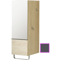 Шкаф-пенал Jacob Delafon Odeon Up EB893G-N14 серый антрацит