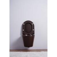 Унитаз подвесной Esbano Clavel ESUPCLAVCM цвет кофе матовый