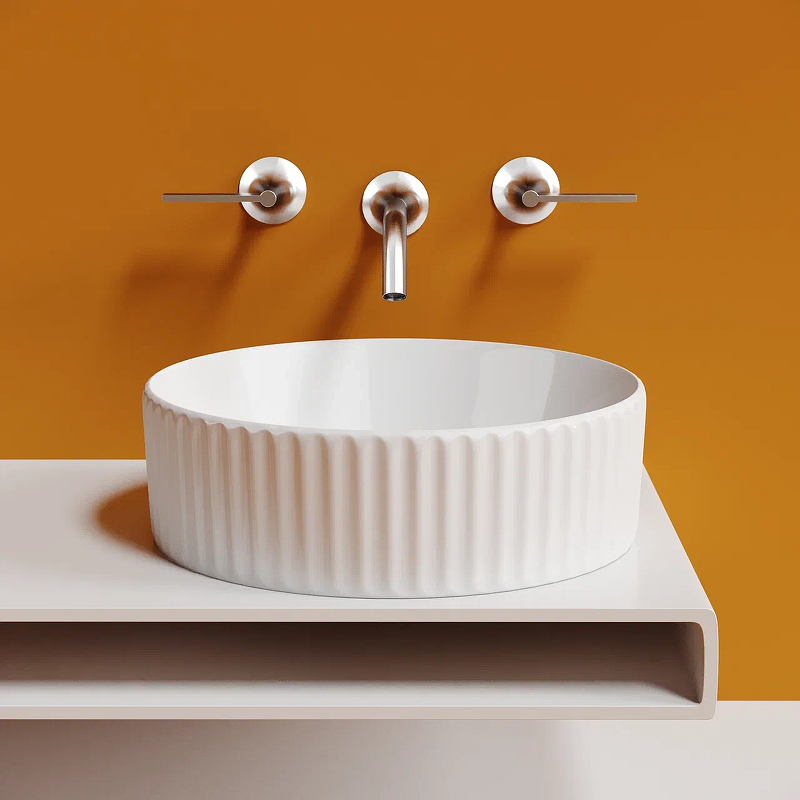 Раковина Ceramicanova Element CN6057 накладная, Ø36 см, белая Раковина Ceramicanova Element CN6057 накладная, Ø36 см, белая