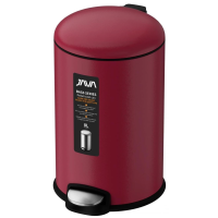 Мусорное ведро Java S-885-8R 8 л, с микролифтом, цвет малиновый матовый Мусорное ведро Java S-885-8R 8 л, с микролифтом, цвет малиновый матовый