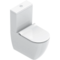 Унитаз напольный Catalano Sfera 0515630001 безободковый, без бачка, белый глянец