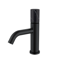 Смеситель для раковины Boheme Stick 121-B-MR-B Черный