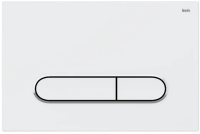 Кнопка для инсталляции Iddis Unifix UNI01WCi77 цвет белый \ цвет хром