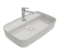 Раковина Isvea Peak 10PE65065SV накладная, 64.4x40 см, белый