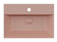 Раковина Isvea SistemaZ Frame 10SF50060SV-2S накладная, 60x42 см, лососевый матовый