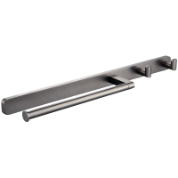 Полотенцедержатель Wonzon & Woghand Graffity WW-9361 41,6 см, темный графит матовый