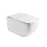 Унитаз Aquatek Медея AQ1537T-00 подвесной цвет Белый с сиденьем Микролифт