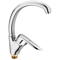 Смеситель для кухни Haiba HB4107-2 цвет хром