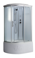 Душевая кабина Timo Standart T-6610SR Silver R с высоким поддоном