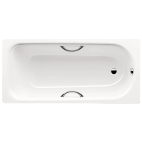 Стальная ванна 160х70 см Kaldewei Saniform Plus Star 332 133230003001 с покрытием Anti-Slip и Easy-Clean