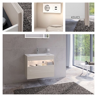 тумба под раковину keuco stageline 32862 180100 кашемир