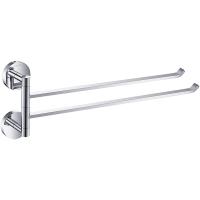 Полотенцедержатель Aquatek Бетта AQ4613CR двойной поворотный Хром