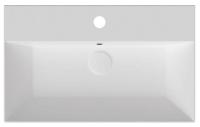 Раковина Isvea SistemaZ Frame 10SF50070SV накладная, 70x41.8 см, белый