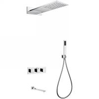 Душевая система Abber Daхheim AF8253 с термостатом, хром