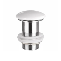 Донный клапан для раковины Ceramicanova CN2000 белый Донный клапан для раковины Ceramicanova CN2000 белый