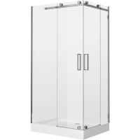 Душевой уголок Grossman Cosm GR-1120L 120×90 см L, профиль хром, стекло прозрачное