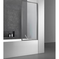 Шторка на ванну Vincea 70x140 VSB-41700CLGM профиль вороненая сталь, стекло прозрачное