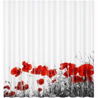 Штора для ванны WasserKRAFT Main 180x200 SC-47101 цвет белый