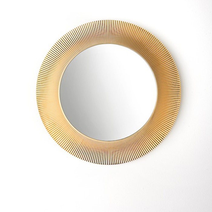 Зеркало Laufen Kartell 3.8633.1.087.000.1 d=78 cм, цвет: золотой