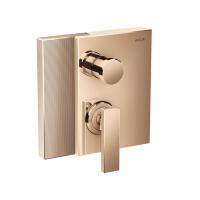 Смеситель для ванны с душем Axor Edge 46421300 цвет красное золото