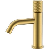 Смеситель для раковины Boheme Stick 121-MG.4 Золото матовое