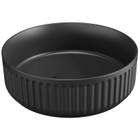 Раковина Isvea Ion 10NF66036SV-2N накладная, Ø36 см, черный матовый