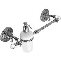 Полотенцедержатель с диспенсером ART&MAX BAROCCO CRYSTAL AM-2057D-Cr-C