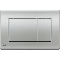 Кнопка для инсталляции AlcaPlast Basic M272 цвет хром матовый