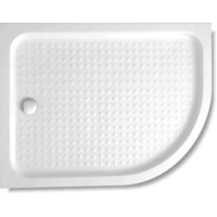 Акриловый поддон для душа Cezares Tray A 100x80 L TRAY-A-RH-100/80-550-15-W-L Белый