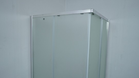 душевой уголок timo altti 90×90 altti-619f профиль хром, стекло матовое