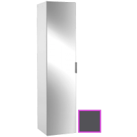 Пенал Jacob Delafon Odeon Up EB873-N14 подвесной L/R, серый антрацит