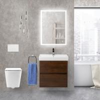 Тумба под раковину BelBagno Neon 60 NEON-600-2C-SO-RS подвесная Rovere Scuro Тумба под раковину BelBagno Neon 60 NEON-600-2C-SO-RS подвесная Rovere Scuro