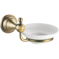 Мыльница AZARIO Elvia AZ-91108Q бронза