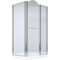 Душевой уголок Migliore Diadema 120×80 R 22676 профиль хром, стекло матовое