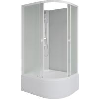 Душевая кабина Niagara Promo 110x80 L P110/80/40L/MT/BK без гидромассажа