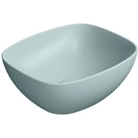 Раковина GSI Nubes 978515 накладная, 40x35 см, Ghiaccio opaco (Голубой матовый)