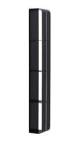 Полка Aquanet Магнум H 00326459 20x130 см, вертикальная, черный матовый