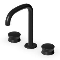 Смеситель для раковины Zucchetti Sablier 
 ZSL5342.XP81 цвет-total black brushed PVD