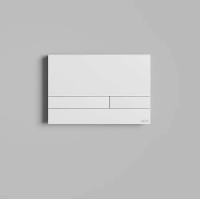 Кнопка смыва для инсталляции Salini Puro 30P2MST2S2M0000 искусственный камень, для унитаза, пластик, цвет белый