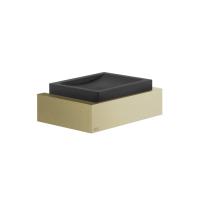 Gessi Gessi Inverso Accessories Мыльница настенная черная, цвет: Brass Brushed PVD