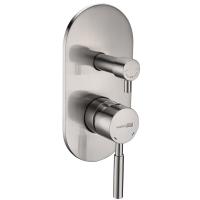 Смеситель для душа, WasserKRAFT Wern 4241 цвет хром матовый