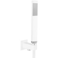 Душевой набор Paffoni Quadro ZDUP095BO , белый матовый