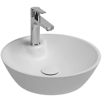 Раковина Isvea SistemaY Soft 10SY65045SV накладная, Ø45 см, белый
